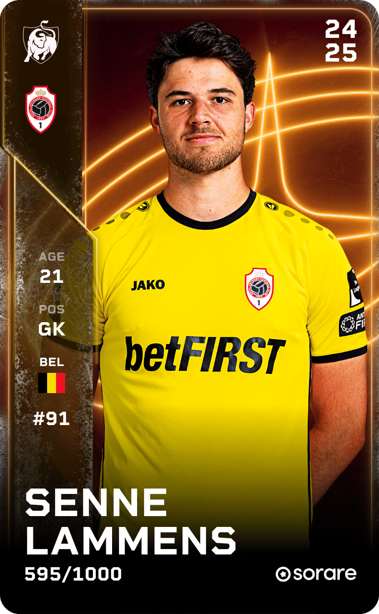 Senne Lammens 2024-25 • Limited 595/1000