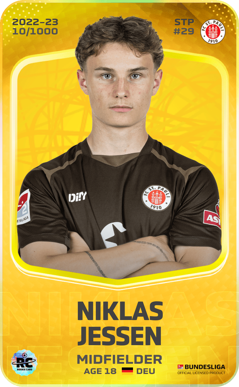 Niklas Jessen 2022-23 • Limited 10/1000