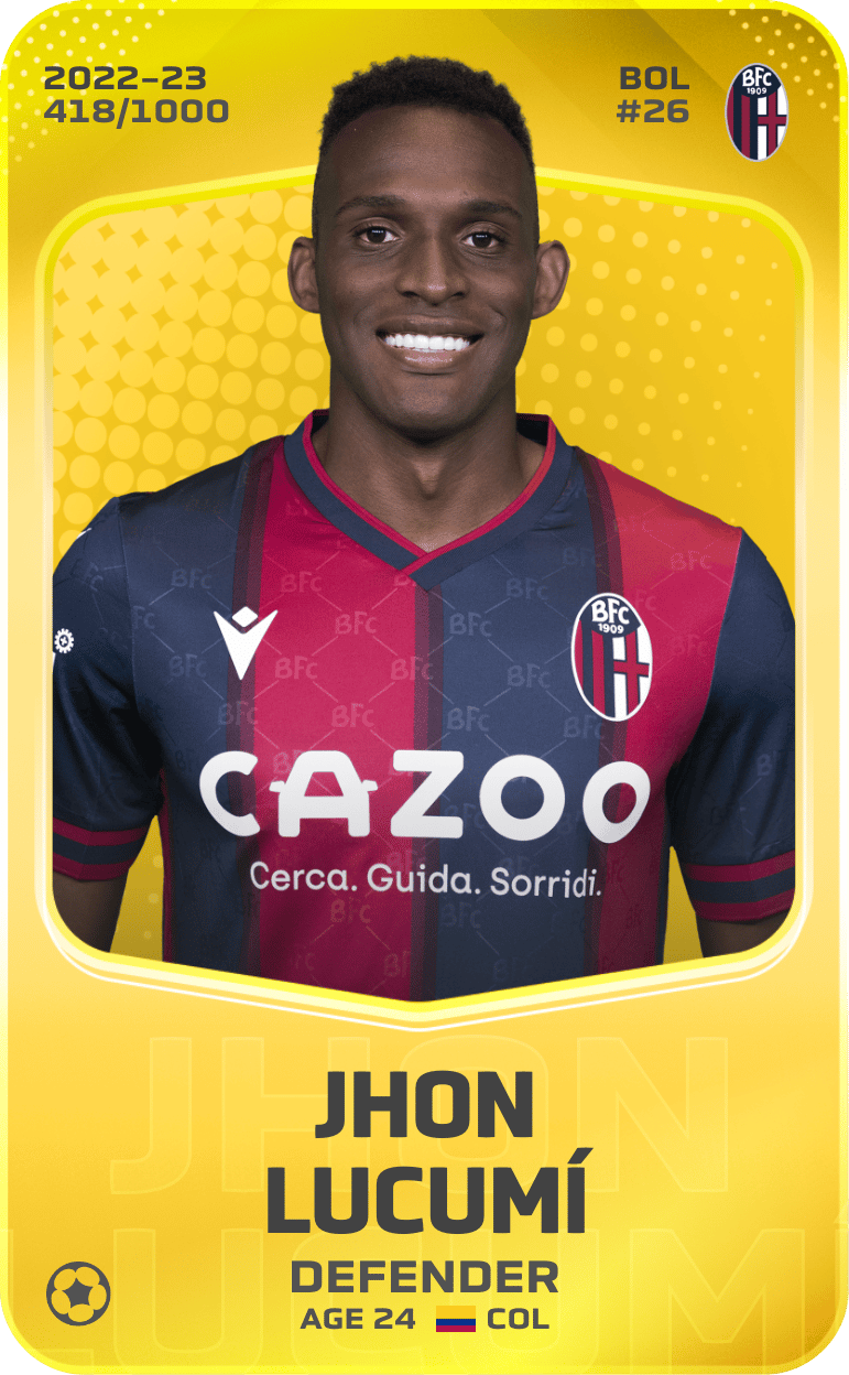 Jhon Lucumí 2022-23 • Limited 418/1000