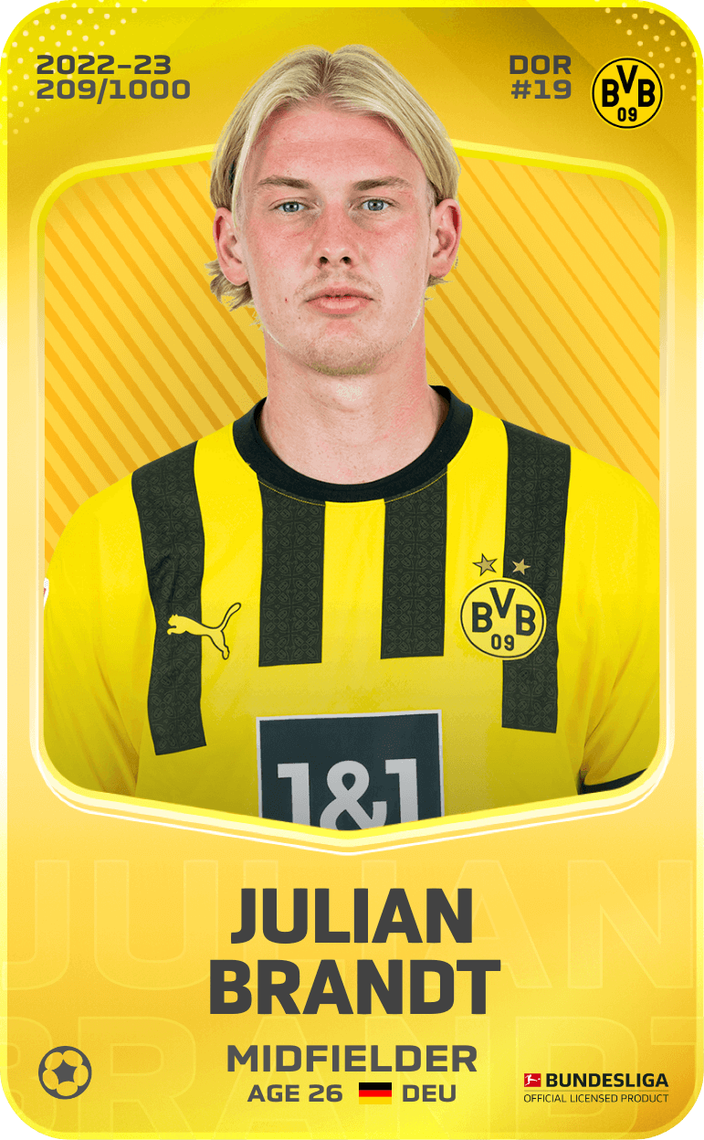 Julian Brandt 2022-23 • Limited 209/1000