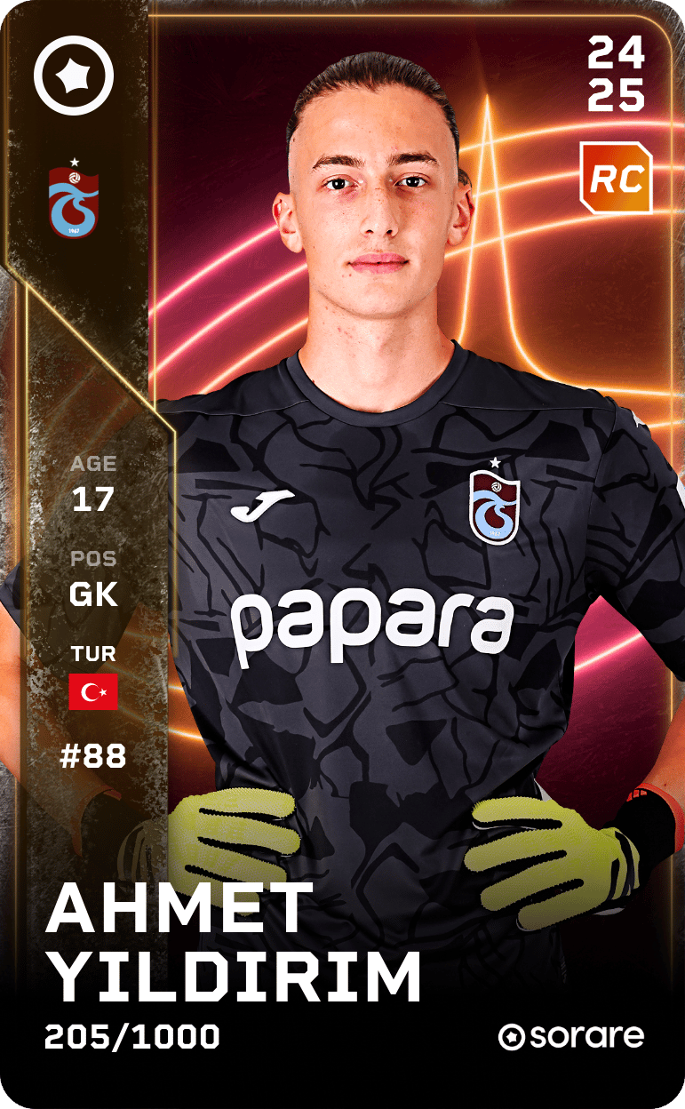 Ahmet Yıldırım 2024-25 • Limited 205/1000
