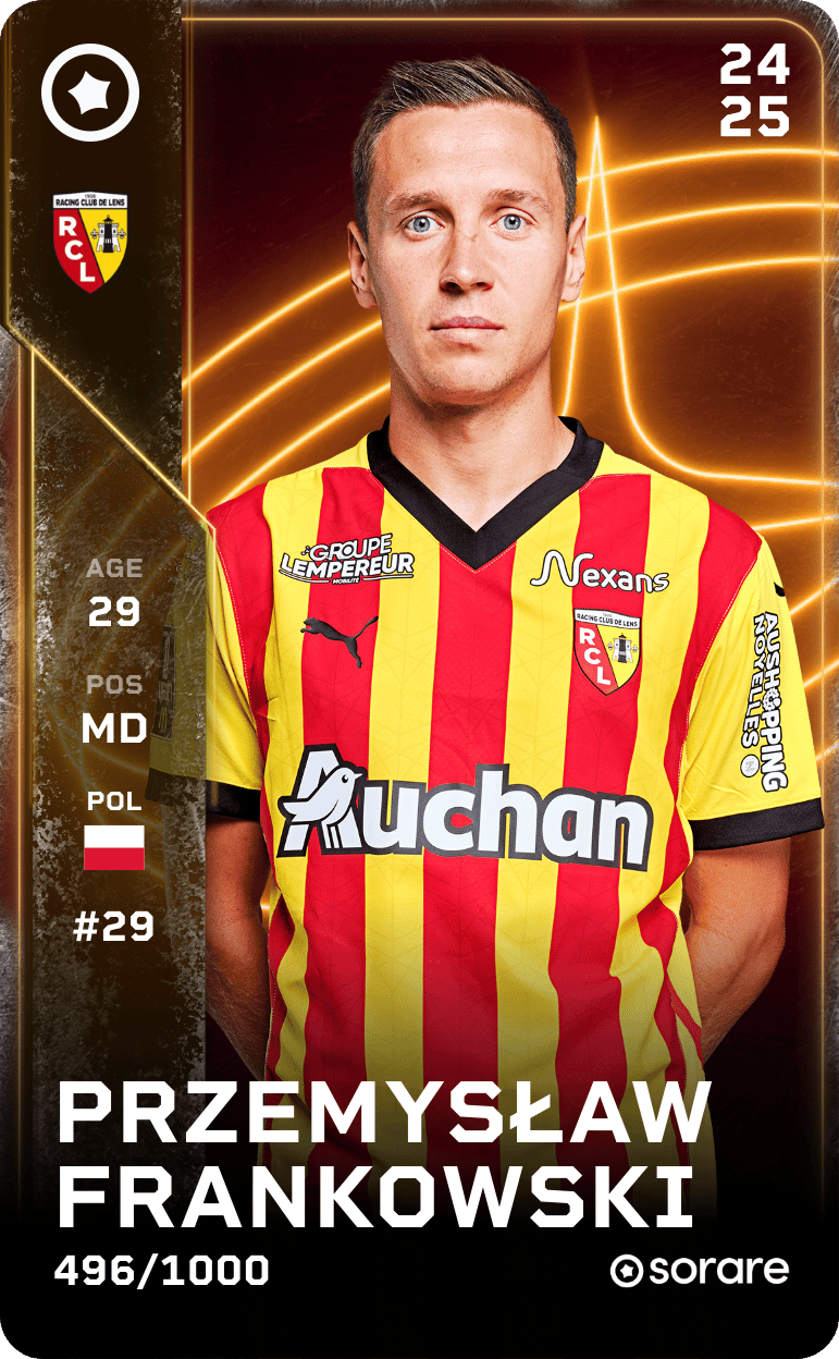 Przemysław Frankowski 2024-25 • Limited 496/1000