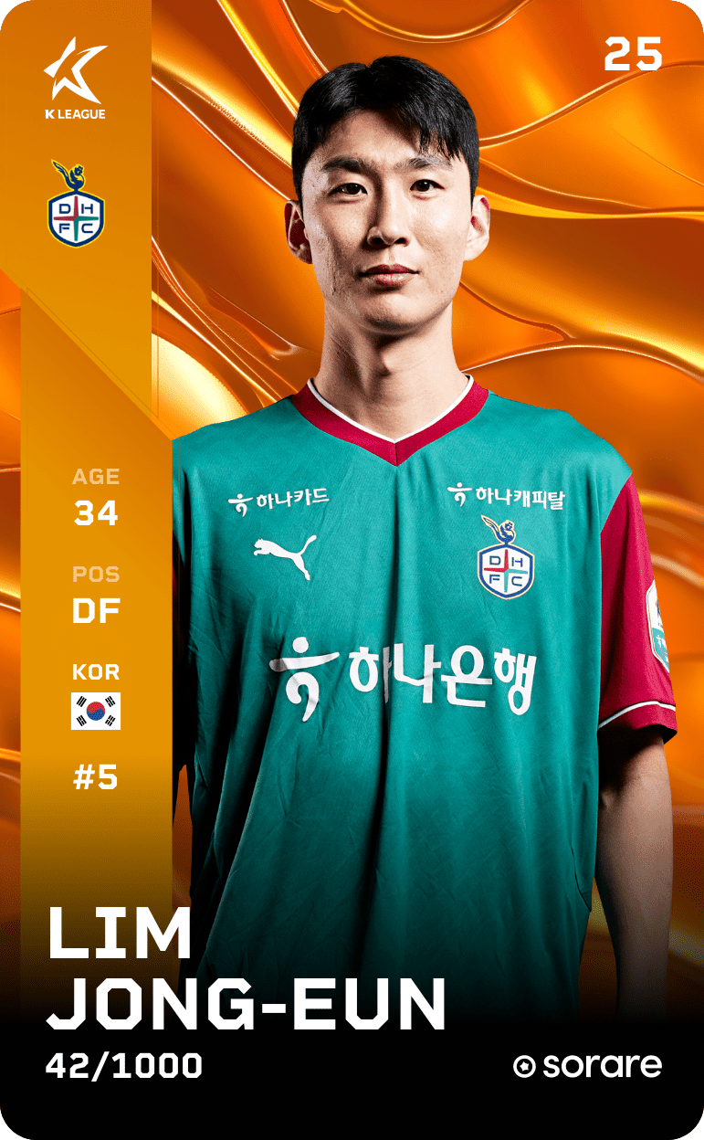 Lim Jong-Eun 2025-26 • Limited 42/1000