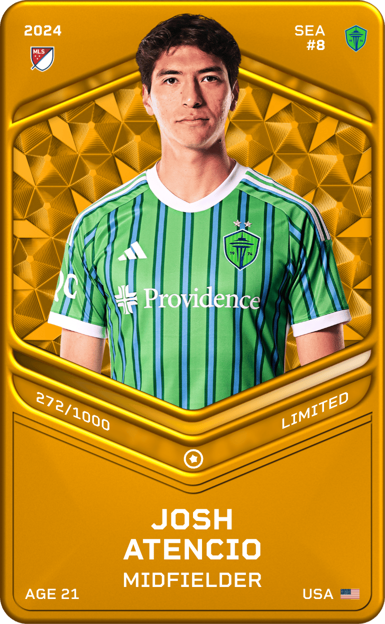 Josh Atencio 2024-25 • Limited 272/1000