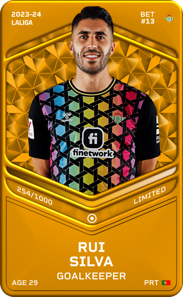 Rui Silva 2023-24 • Limited 254/1000