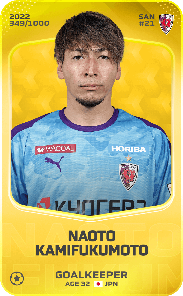 Naoto Kamifukumoto 2022-23 • Limited 349/1000