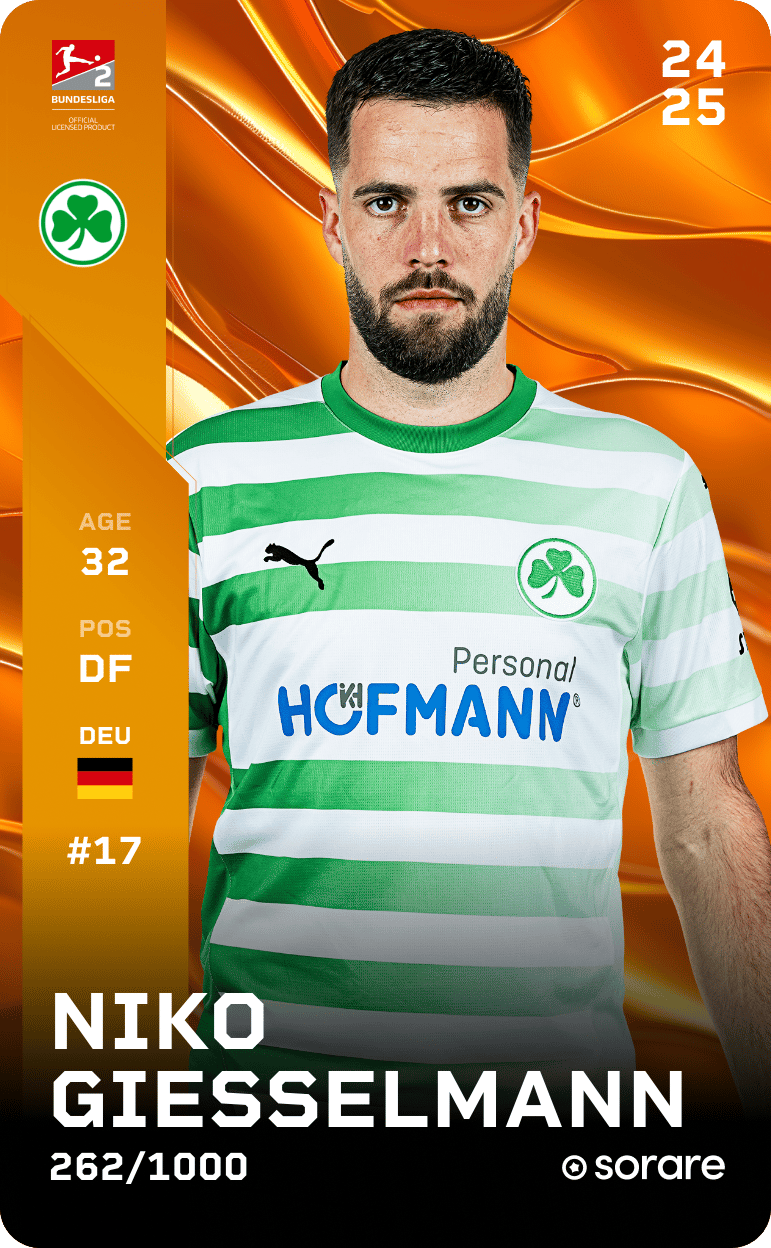 Niko Gießelmann 2024-25 • Limited 262/1000