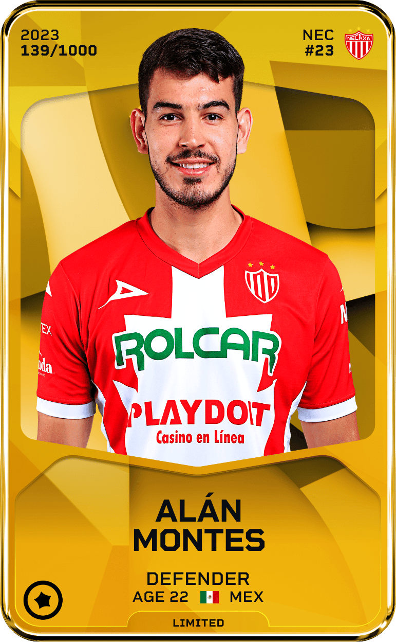 Alán Montes 2023-24 • Limited 139/1000