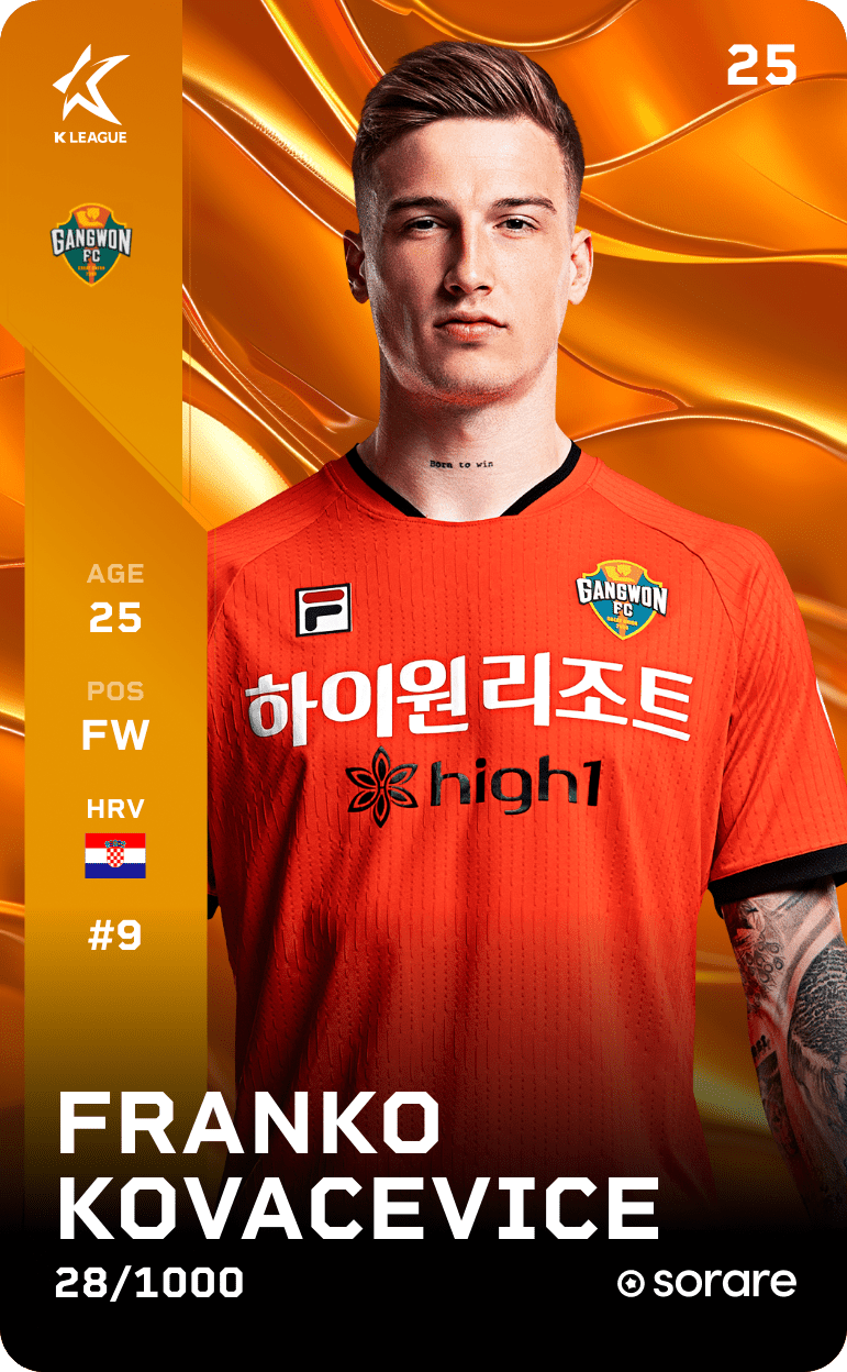 Franko Kovačević 2025-26 • Limited 28/1000