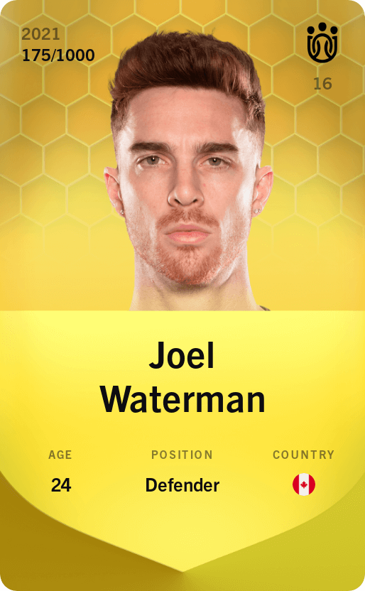 Joel Waterman 2021-22 • Limited 175/1000