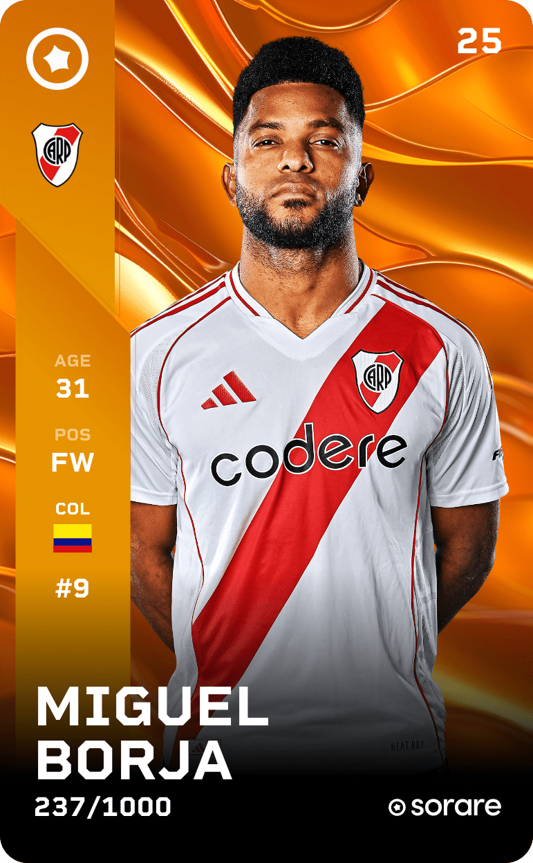 Miguel Borja 2025-26 • Limited 237/1000