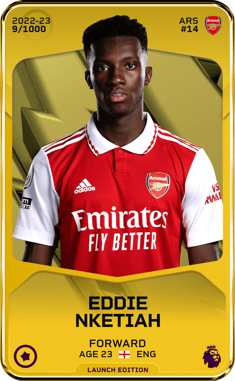 Eddie Nketiah 2022-23 • Limited 9/1000