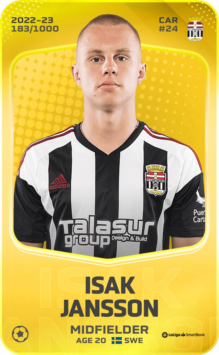 Isak Jansson 2022-23 • Limited 183/1000