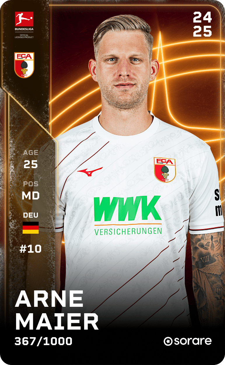 Arne Maier 2024-25 • Limited 367/1000