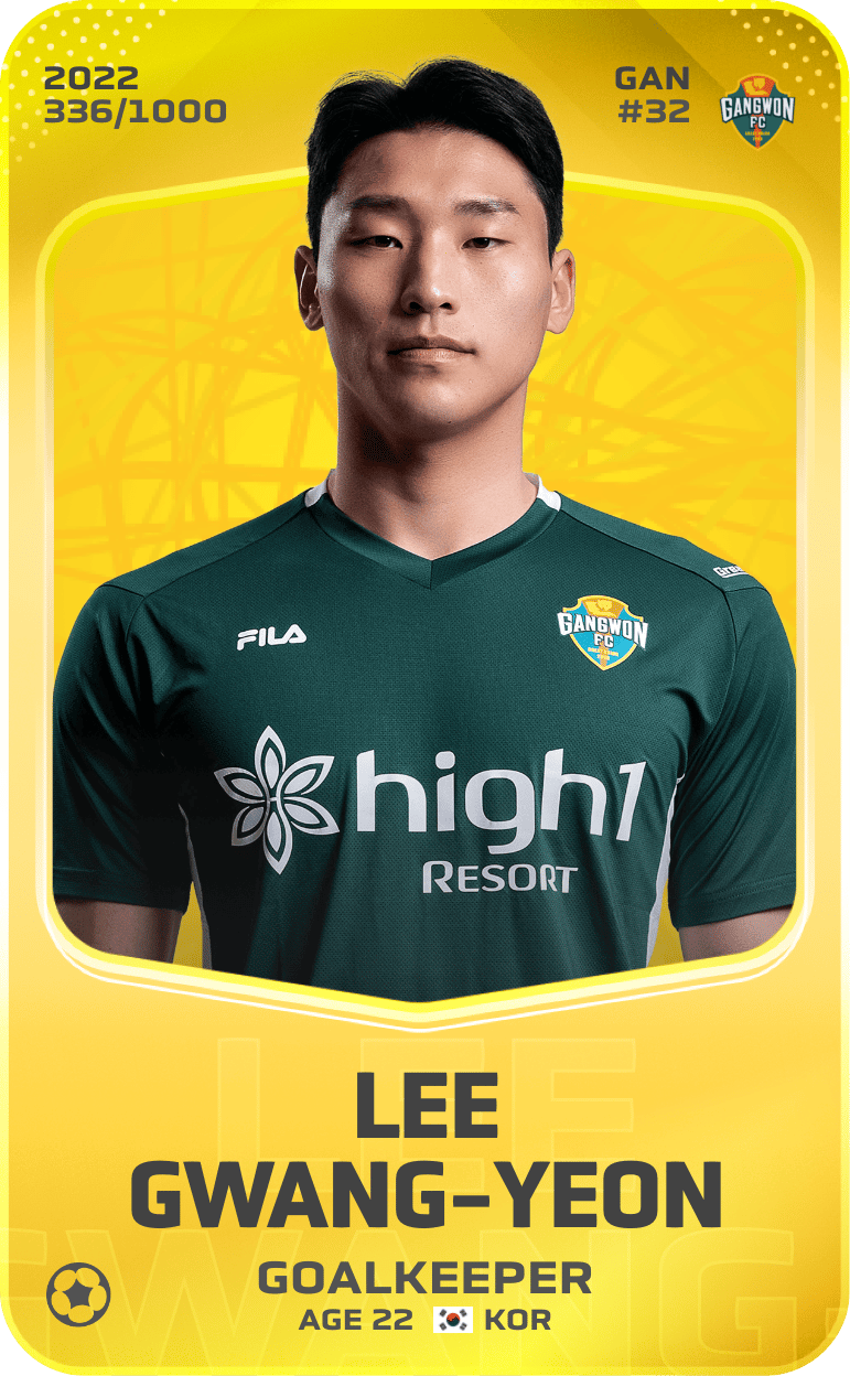 Lee Gwang-Yeon 2022-23 • Limited 336/1000
