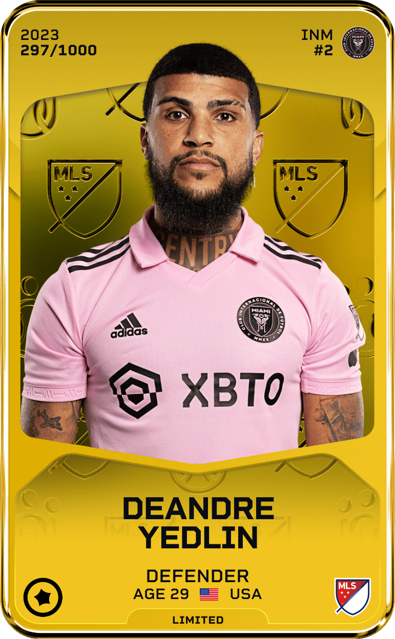 DeAndre Yedlin 2023-24 • Limited 297/1000