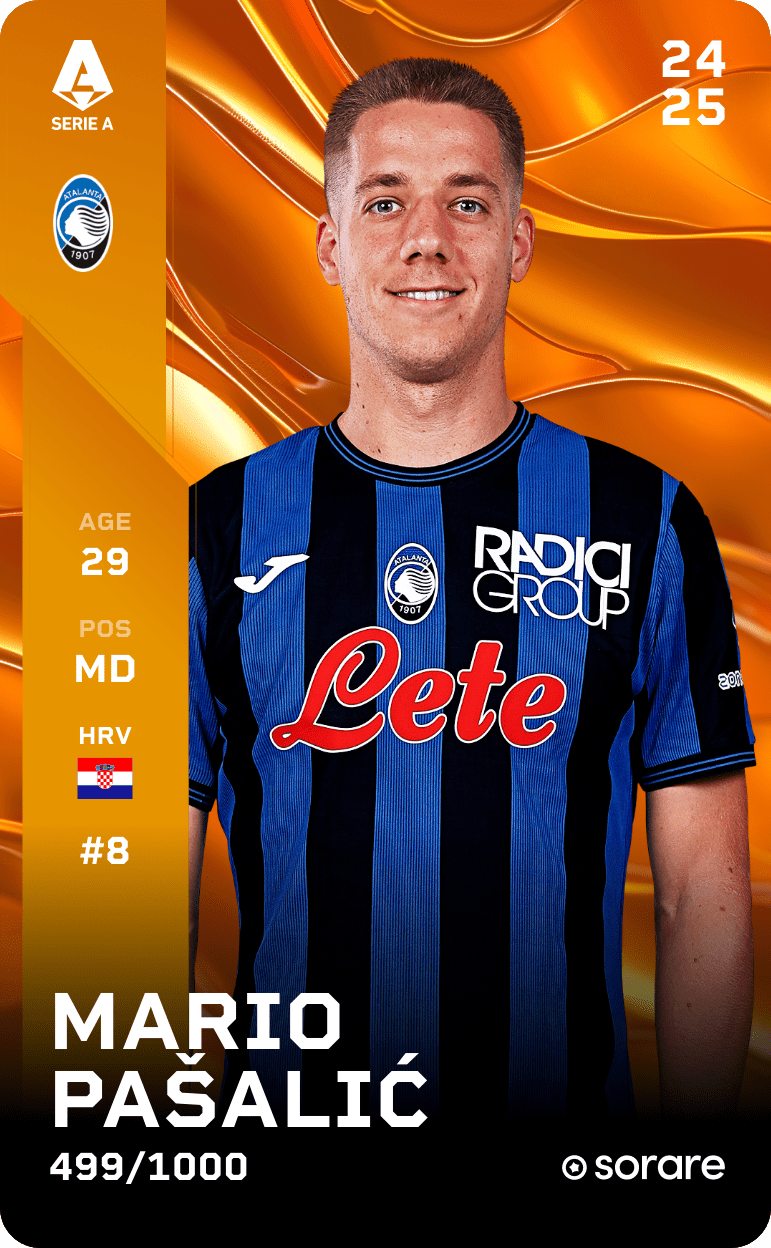 Mario Pašalić 2024-25 • Limited 499/1000