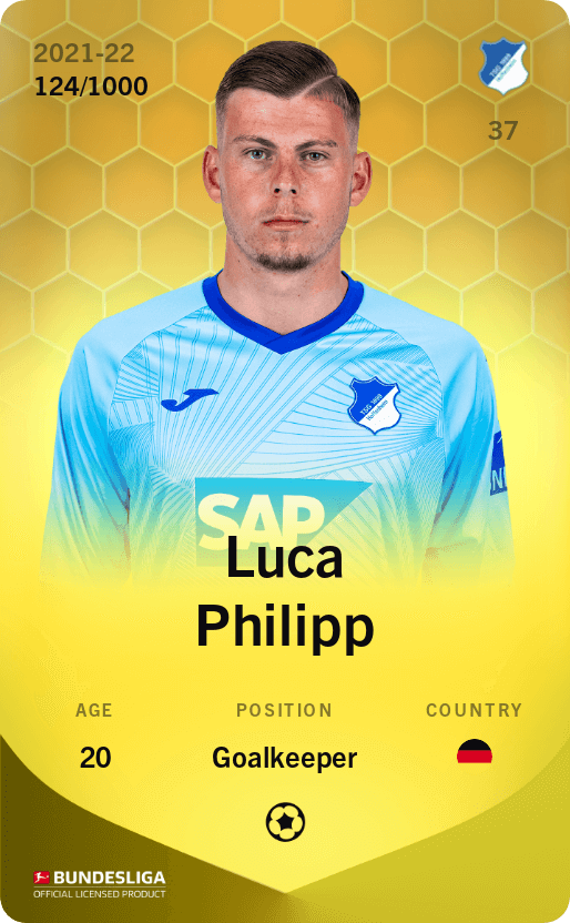 Luca Philipp 2021-22 • Limited 124/1000