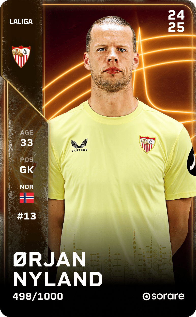 Ørjan Nyland 2024-25 • Limited 498/1000