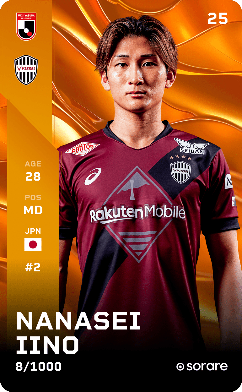 Nanasei Iino 2025-26 • Limited 8/1000