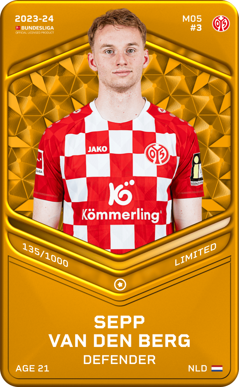 Sepp van den Berg 2023-24 • Limited 135/1000