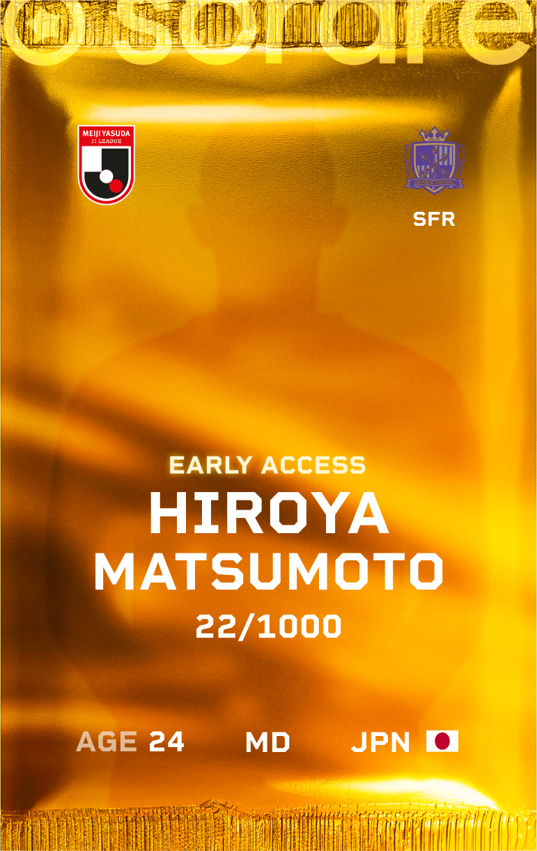 Hiroya Matsumoto 2025-26 • Limited 22/1000