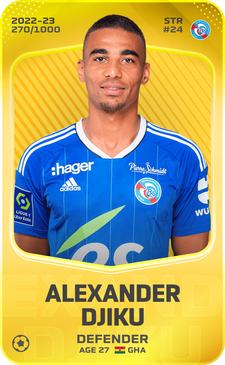 Alexander Djiku 2022-23 • Limited 270/1000
