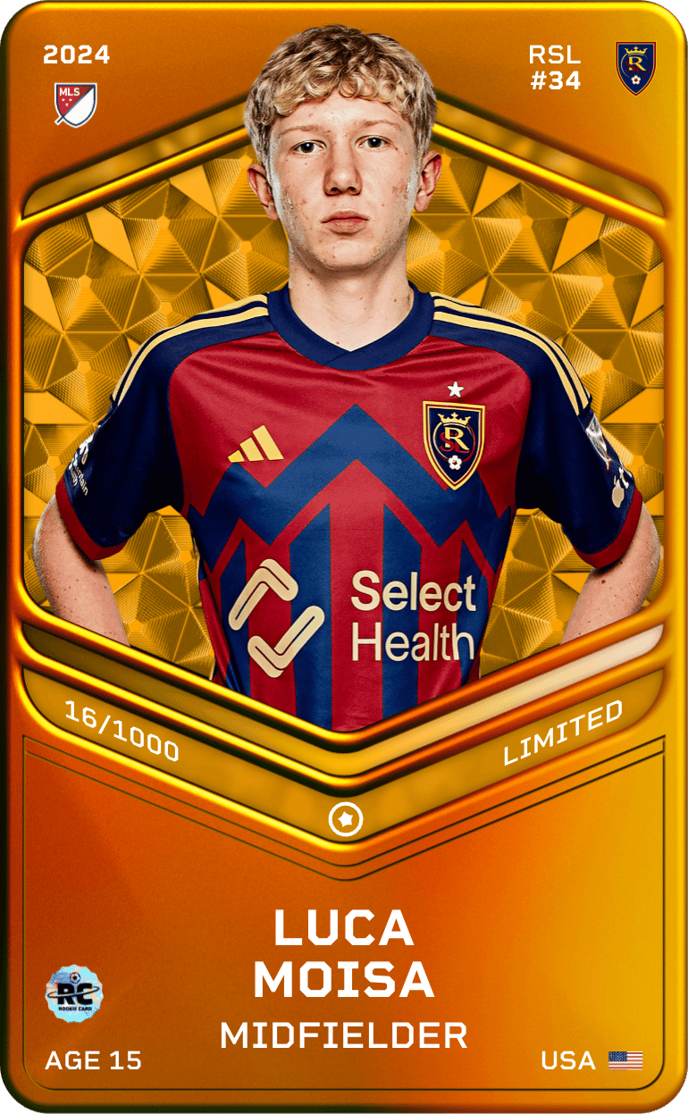 Luca Moisa 2024-25 • Limited 16/1000