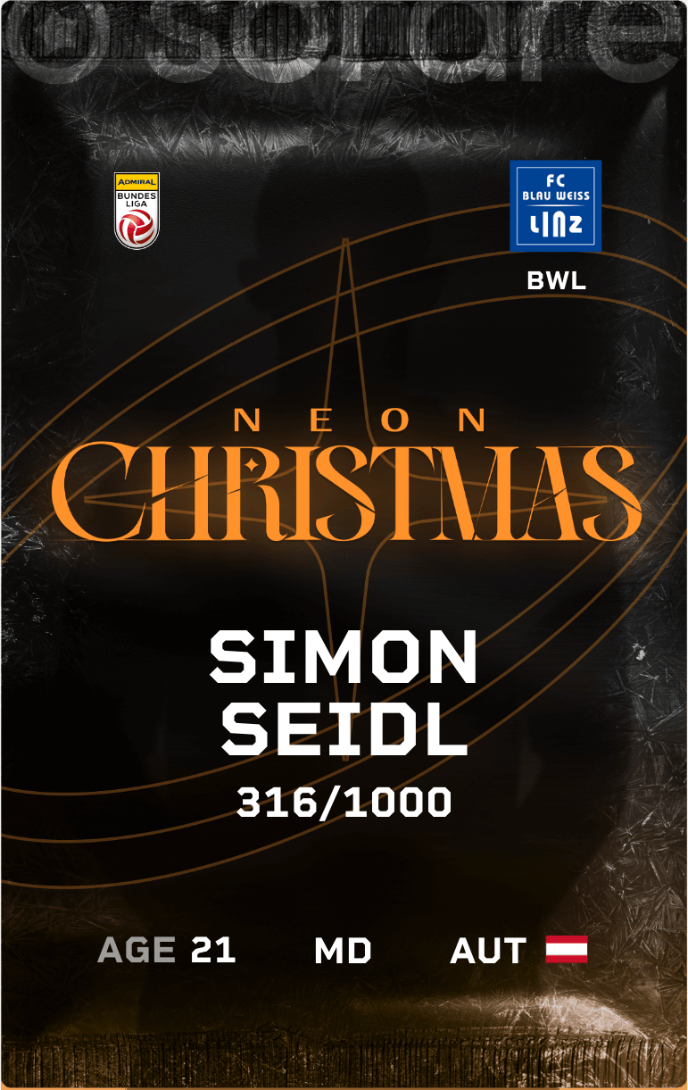 Simon Seidl 2024-25 • Limited 316/1000