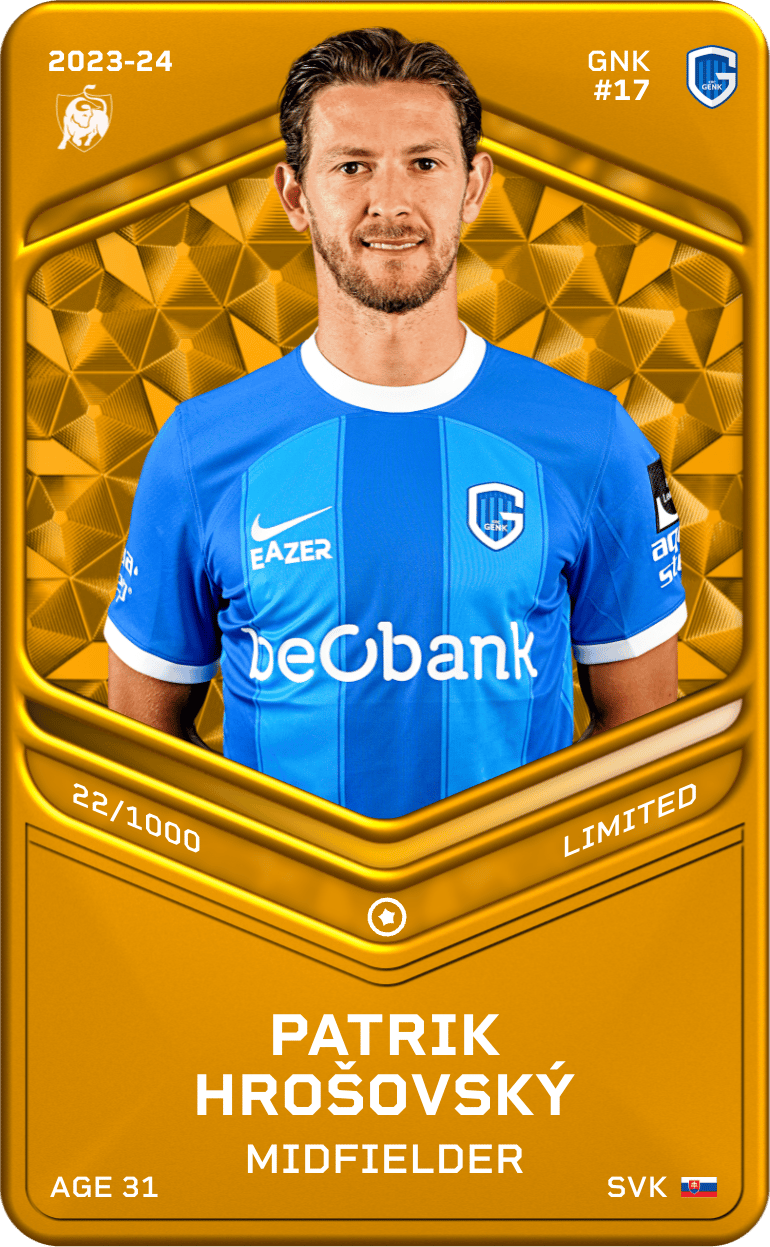 Patrik Hrošovský 2023-24 • Limited 22/1000
