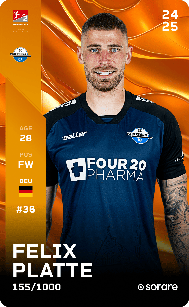 Felix Platte 2024-25 • Limited 155/1000