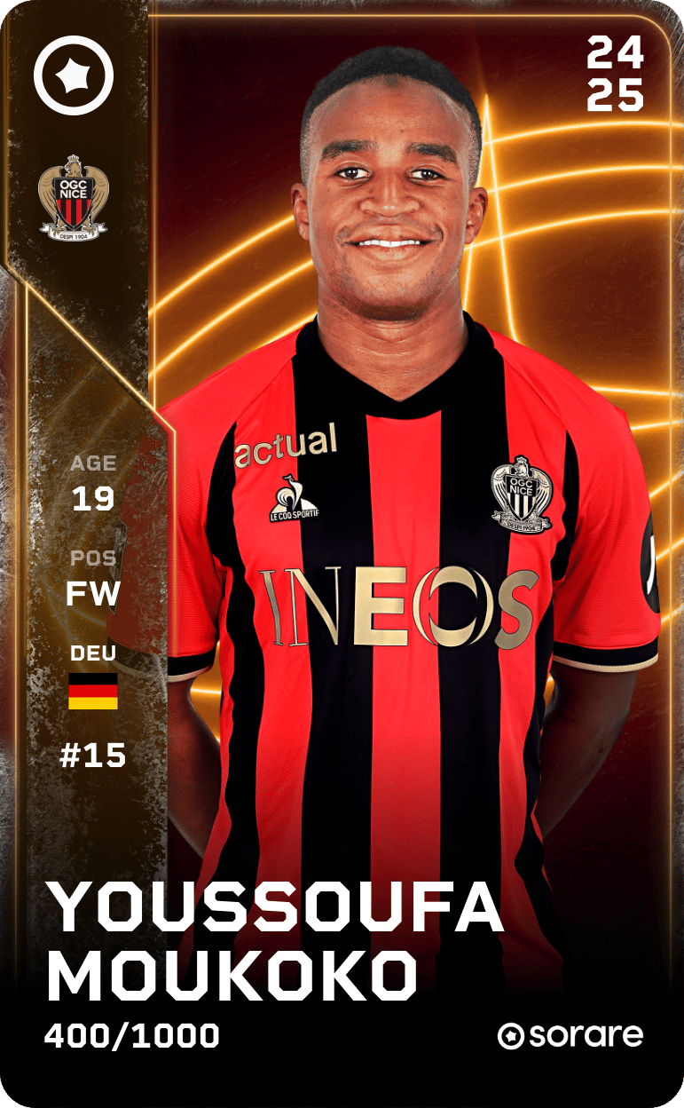 Youssoufa Moukoko 2024-25 • Limited 400/1000
