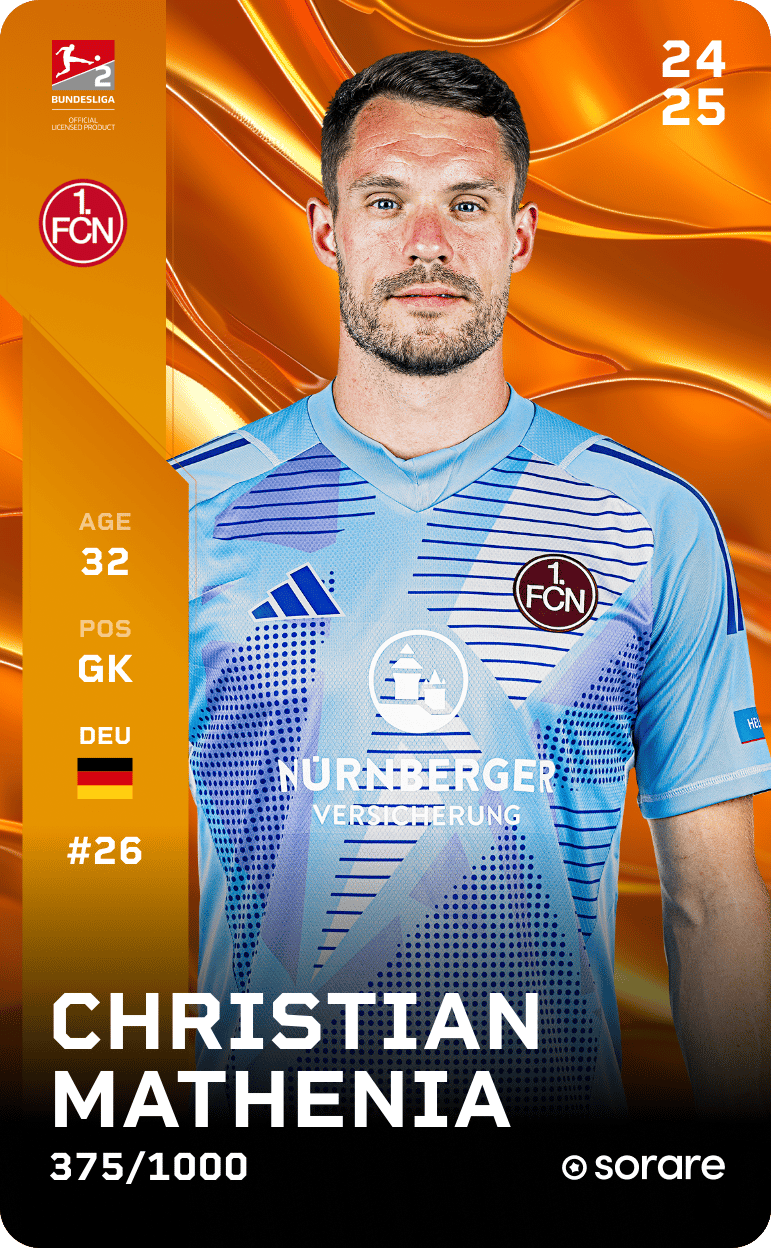 Christian Mathenia 2024-25 • Limited 375/1000