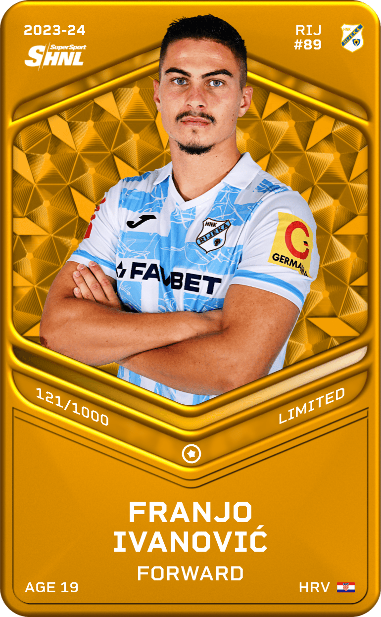 Franjo Ivanović 2023-24 • Limited 121/1000