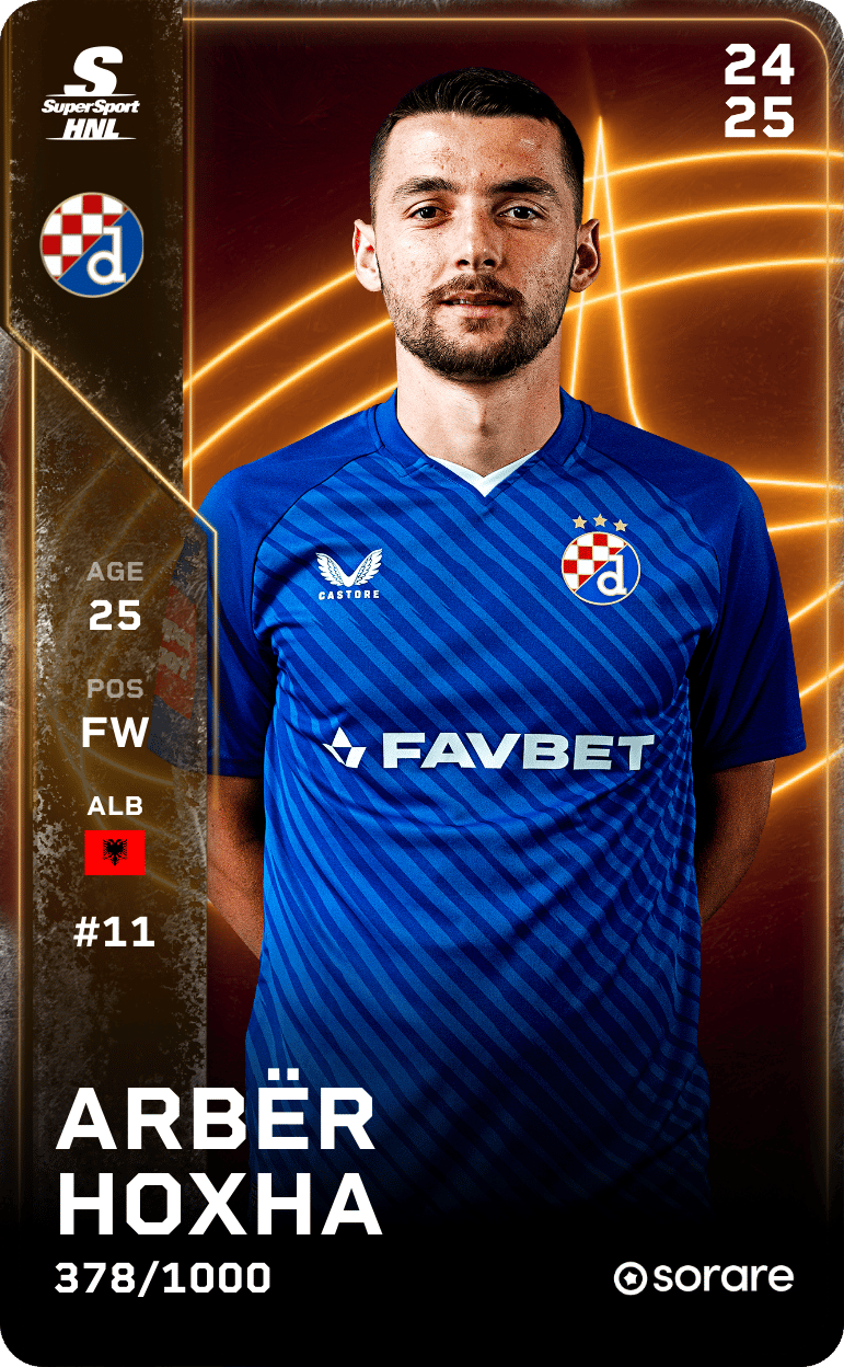 Arbër Hoxha 2024-25 • Limited 378/1000