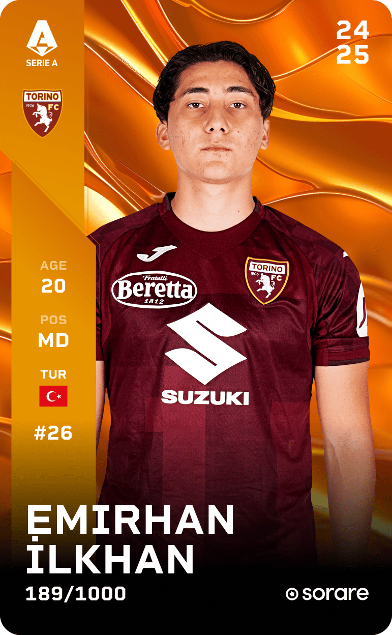 Emirhan İlkhan 2024-25 • Limited 189/1000