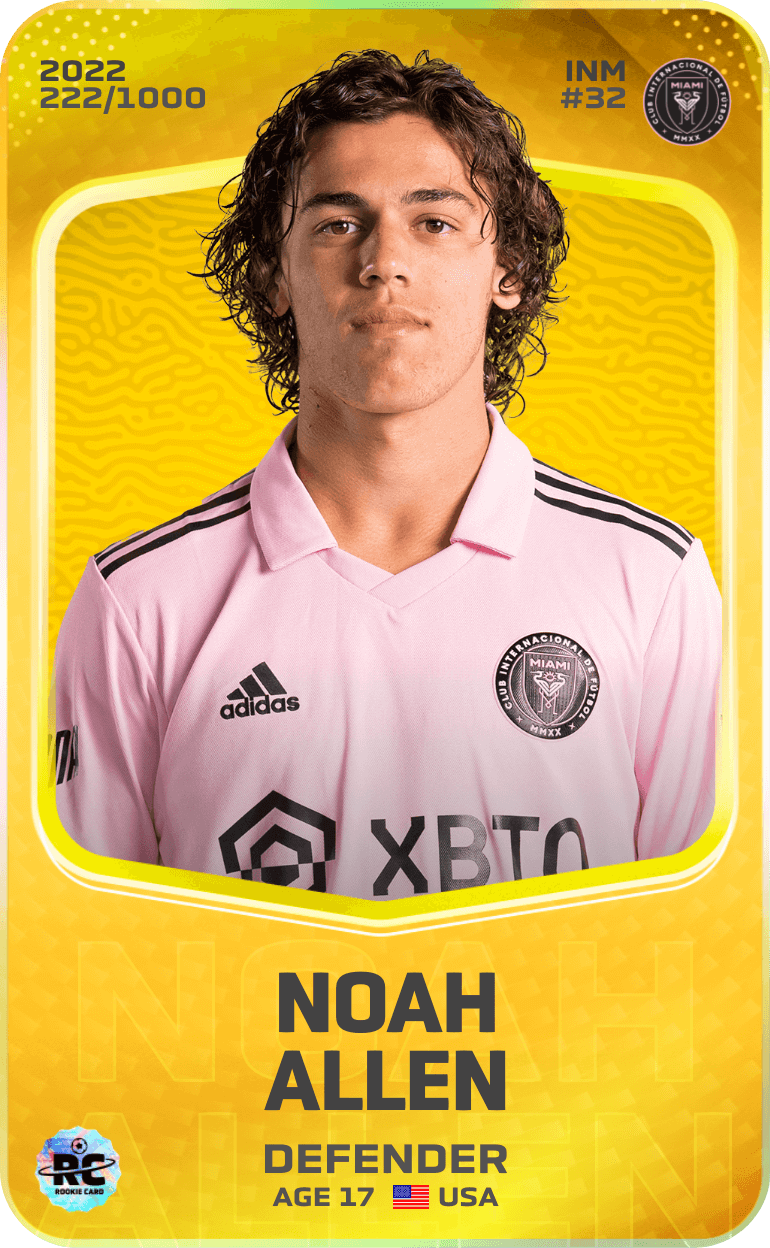 Noah Allen 2022-23 • Limited 222/1000