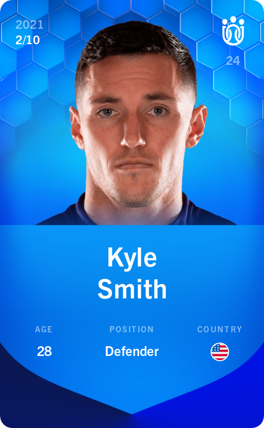 Sorare - Sorare Official - Kyle Smith 2021-22 • Super Rare 2/10 - NFT # 52896377850357867324341814685475125720031791031569821890926608864467417840252