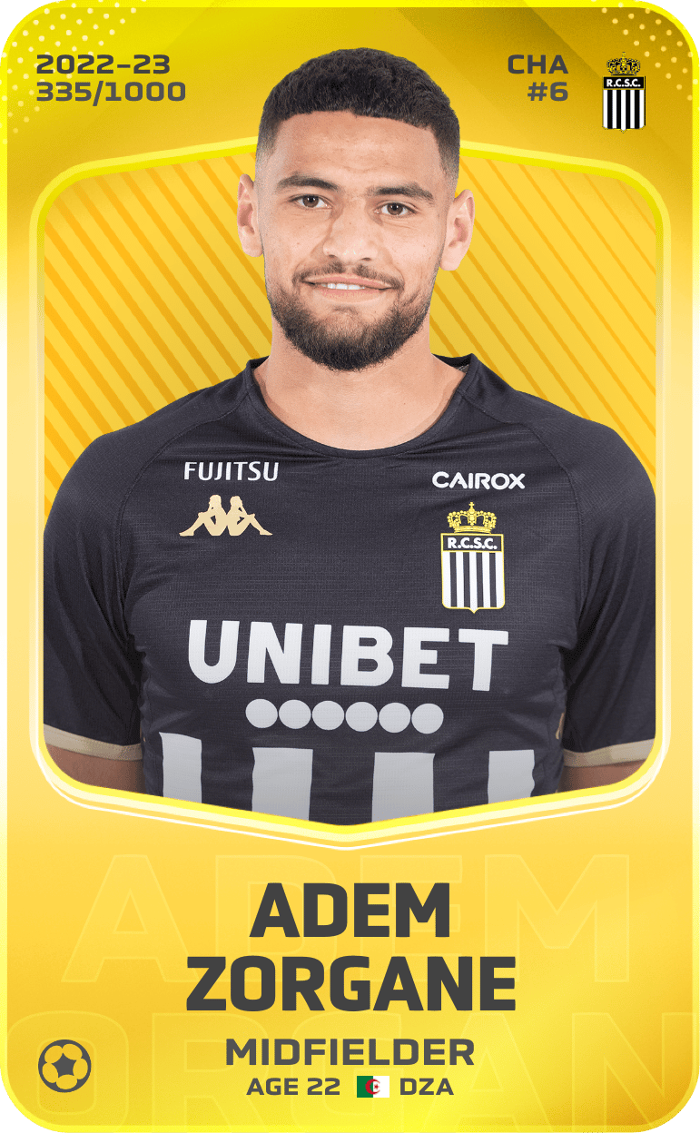 Adem Zorgane 2022-23 • Limited 335/1000