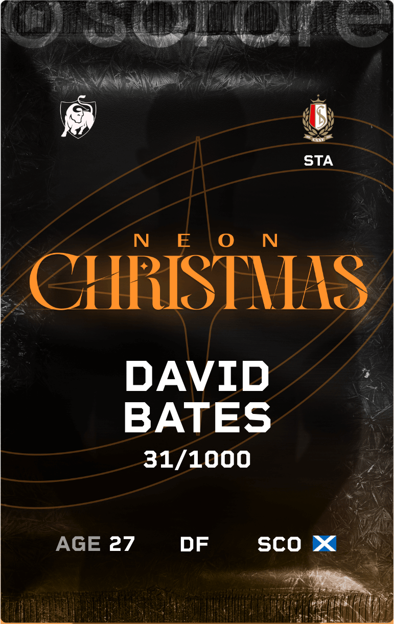David Bates 2024-25 • Limited 31/1000