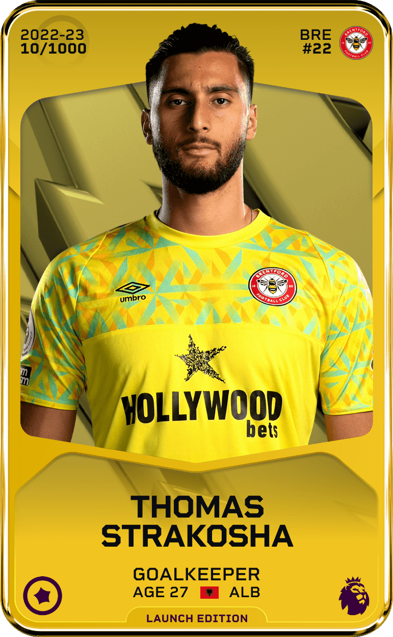 Thomas Strakosha 2022-23 • Limited 10/1000