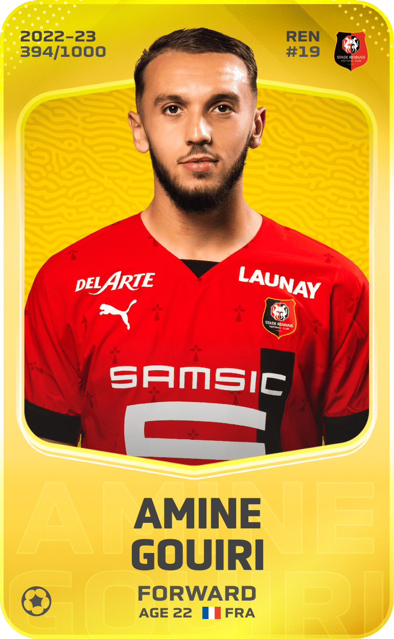 Amine Gouiri 2022-23 • Limited 394/1000