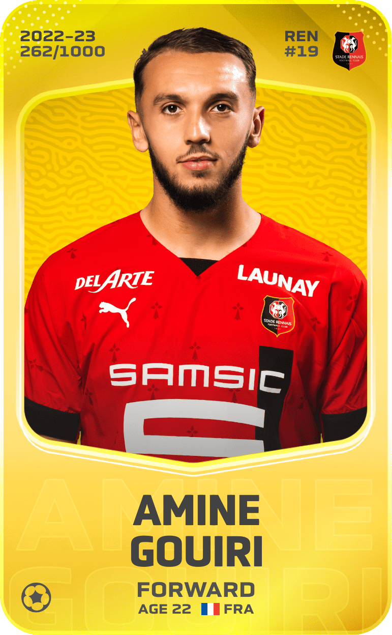 Amine Gouiri 2022-23 • Limited 262/1000