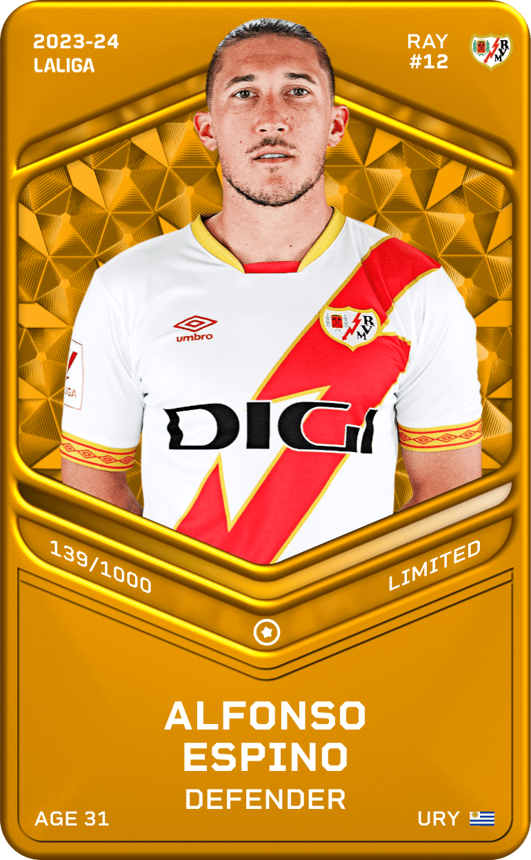 Alfonso Espino 2023-24 • Limited 139/1000