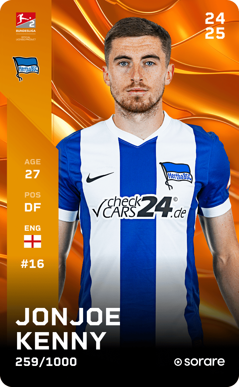 Jonjoe Kenny 2024-25 • Limited 259/1000