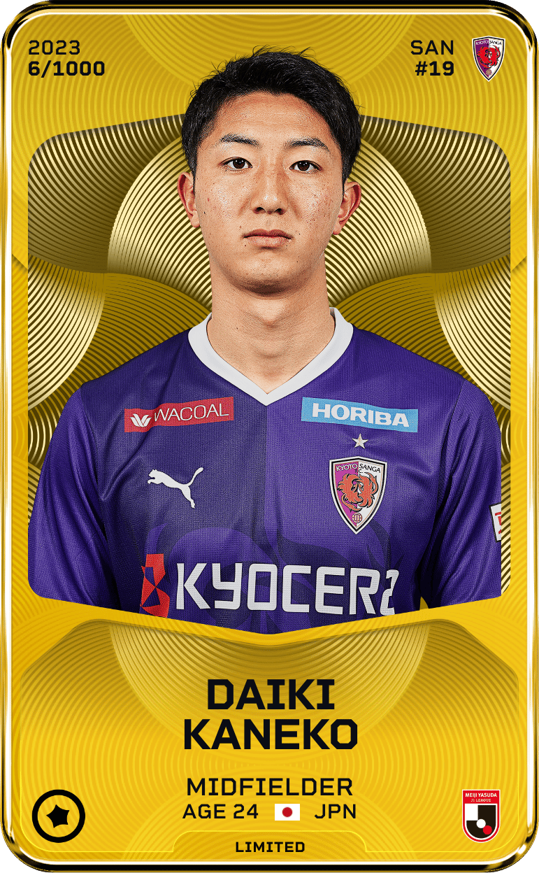 Daiki Kaneko 2023-24 • Limited 6/1000