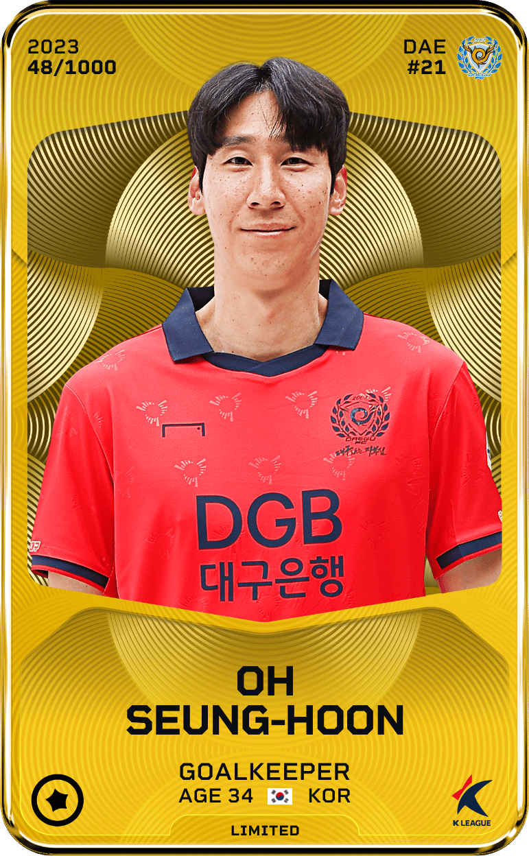 Oh Seung-Hoon 2023-24 • Limited 48/1000