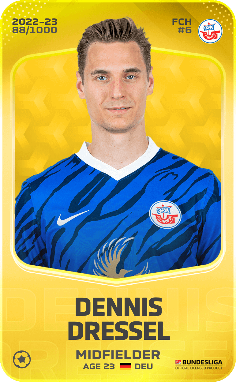 Dennis Dressel 2022-23 • Limited 88/1000