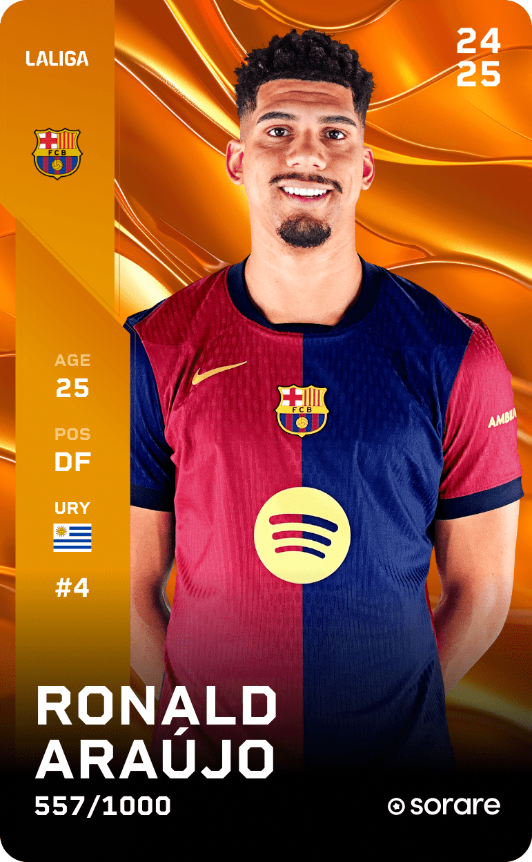 Ronald Araújo 2024-25 • Limited 557/1000