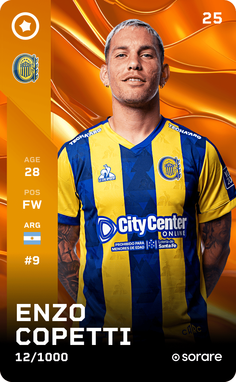 Enzo Copetti 2025-26 • Limited 12/1000